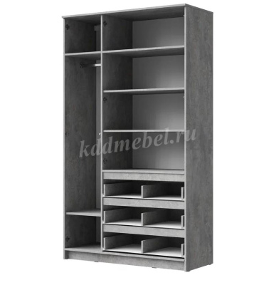 Шкаф Лето-1 1.2 (Цемент светлый)