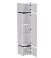 пенал_белый_бетон темный открытый пенал_белый_бетон темный открытый