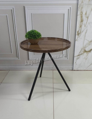 Стол журнальный 203.41 Макиато (Ясень/Черный)