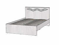 Кровать Диана 1.2 с ортопедическим основанием (Анкор светлый)