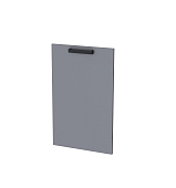 Фасад для посудомоечной машины кухня Осло 45ПМ (Карбон Фарфор)