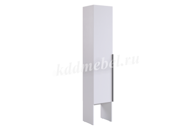 Шкаф 1дв. Баско L400 (Белое дерево)