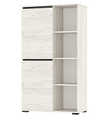 Буфет Гретта 2С (Дуб крафт белый/Антрацит)