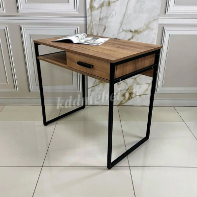 Стол письменный Стелла (Дуб крафт табачный/Черный)