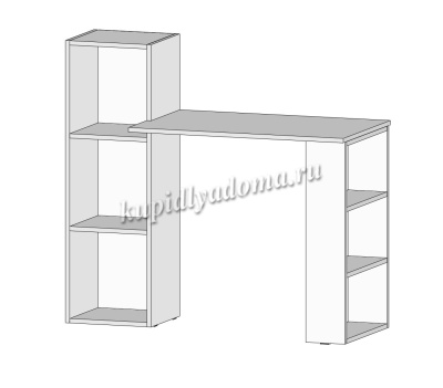 Стол универсальный Линаура (Белый)