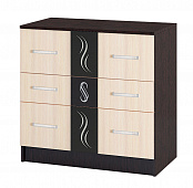 Комод Эрика (Венге/Дуб молочный)