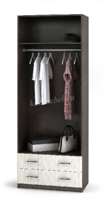 Шкаф распашной Дуэт (Венге/Дуб белфорт)