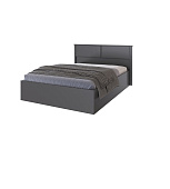 Кровать Толедо 1.4 с ортопедическим основанием (Графит серый)