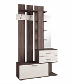 Прихожая Бриз-01 (Анкор темный/Анкор белый)