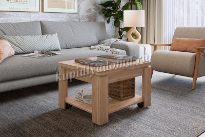 Стол журнальный Адам 1 (Дуб мария) 