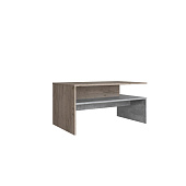 Стол журнальный Дублин (Дуб крафт серый/Цемент)