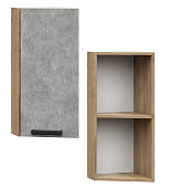 Шкаф верхний ШВТ 300 Кухня Лайн (Лофт Оникс)