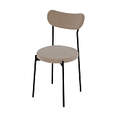 Стул Стивен (Черный/Велюр Песочный) тип 2