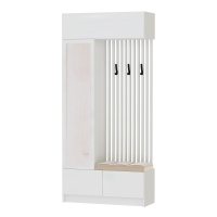 Прихожая Руэлла_Центральная секция белый Прихожая Руэлла_Центральная секция белый