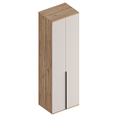 Шкаф  2-ств. Сицилия с полками (Дуб альпийский/Тефия)