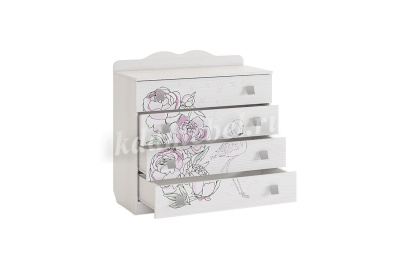 Комод Фэнтези (Рамух белый)